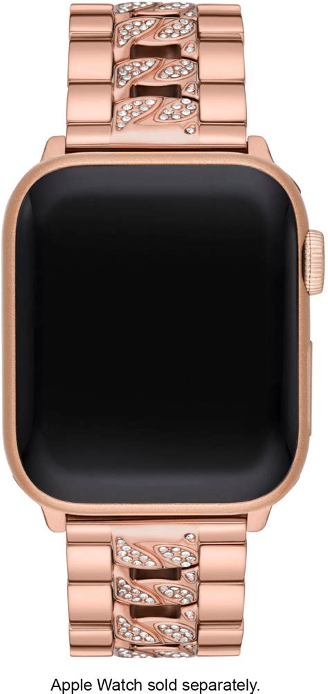 michael kors rose gold apple watch band|mk Apple Watch band 44mm.